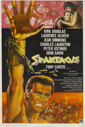 Poster to the movie "Spartacus" #52222