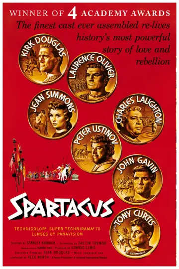 Poster to the movie "Spartacus" #52223