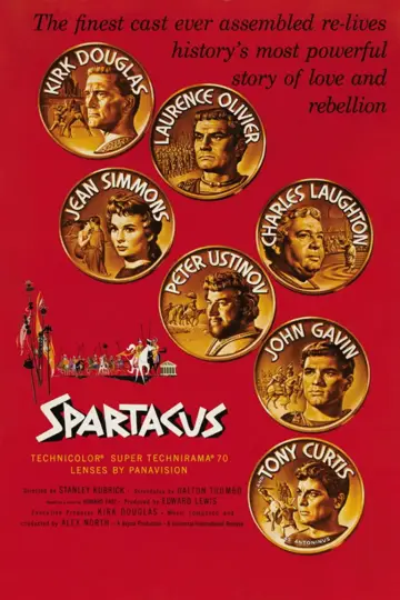 Poster to the movie "Spartacus" #640884