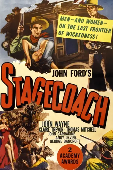Poster to the movie "Stagecoach" #883206