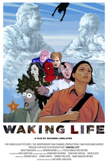 Poster to the movie "Waking Life" #68166