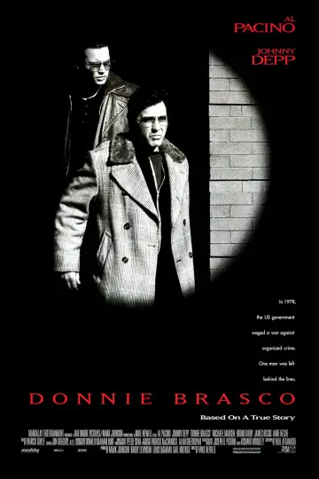Poster to the movie "Donnie Brasco" #1629782