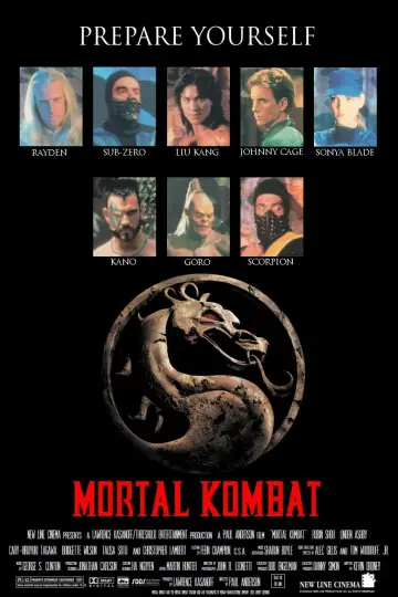 Poster to the movie "Mortal Kombat" #1182737