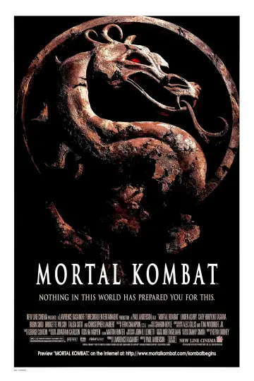 Poster to the movie "Mortal Kombat" #964545