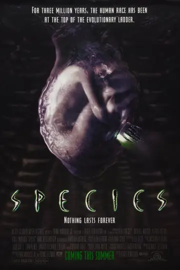 Poster to the movie "Species" #720041