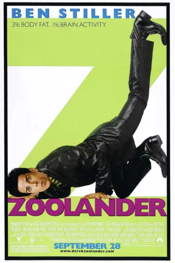 Poster to the movie "Zoolander" #663123