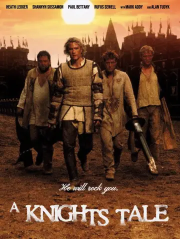 Poster to the movie "A Knight