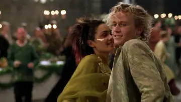Backdrop to the movie "A Knight