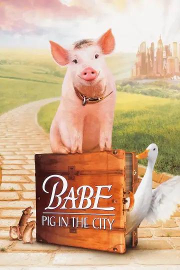 Poster to the movie "Babe: Pig in the City" #937407