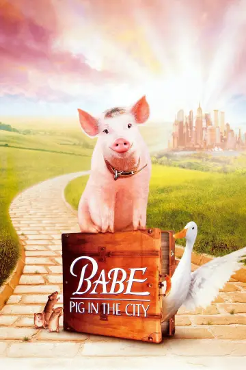 Poster to the movie "Babe: Pig in the City" #937410