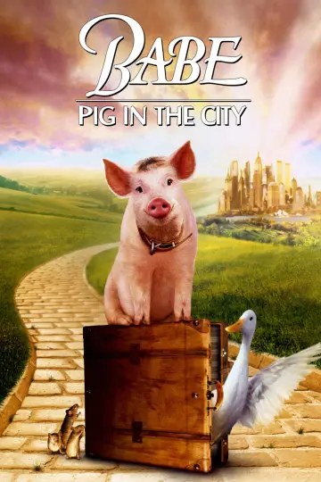 Poster to the movie "Babe: Pig in the City" #937417