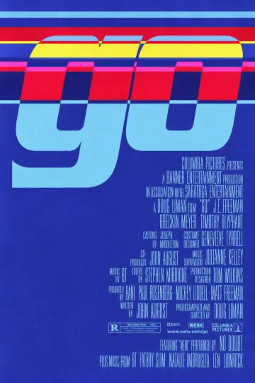 Poster to the movie "Go" #1743612