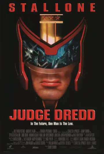 Poster to the movie "Judge Dredd" #682154