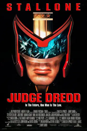 Poster to the movie "Judge Dredd" #965477