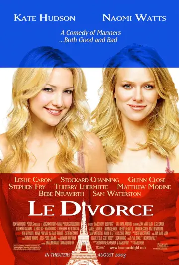 Poster to the movie "Le Divorce" #1056999