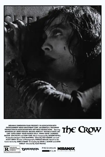 Poster to the movie "The Crow" #1160458
