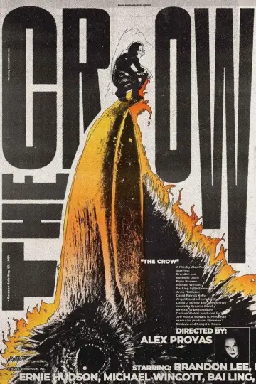 Poster to the movie "The Crow" #677059