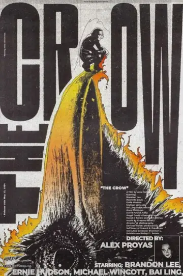 Poster to the movie "The Crow" #840340