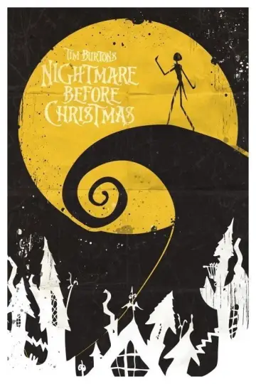 Poster to the movie "The Nightmare Before Christmas" #1215813