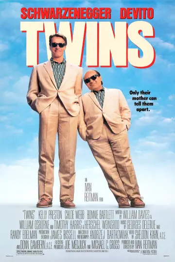 Poster to the movie "Twins" #699408