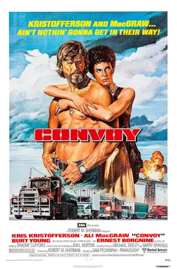 Poster to the movie "Convoy" #807214