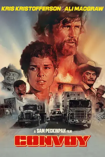 Poster to the movie "Convoy" #807216