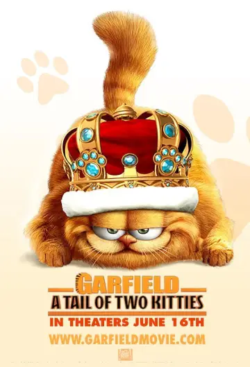Poster to the movie "Garfield: A Tail of Two Kitties" #863482