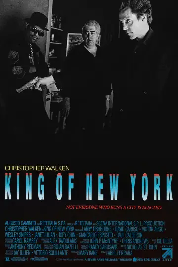 Poster to the movie "King of New York" #1802770