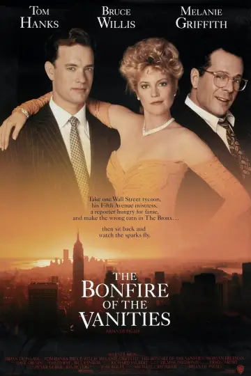 Poster to the movie "The Bonfire of the Vanities" #887961