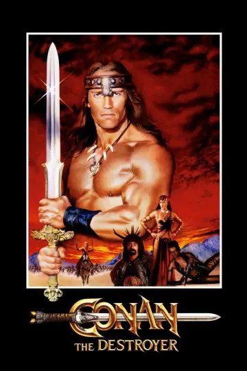 Poster to the movie "Conan the Destroyer" #856335