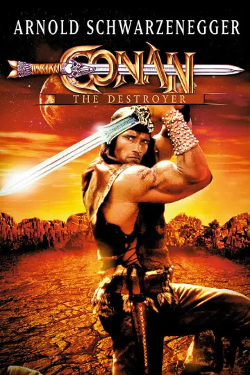Poster to the movie "Conan the Destroyer" #86707