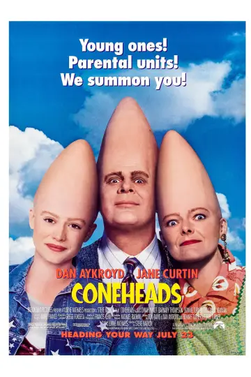 Poster to the movie "Coneheads" #1581839