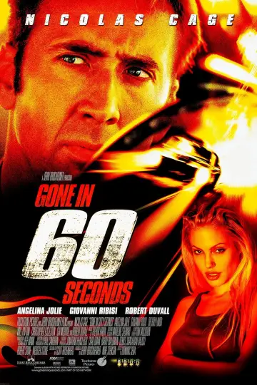 Poster to the movie "Gone in Sixty Seconds" #696638