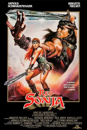 Poster to the movie "Red Sonja" #724525
