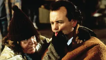 Backdrop to the movie "Scrooged" #262200