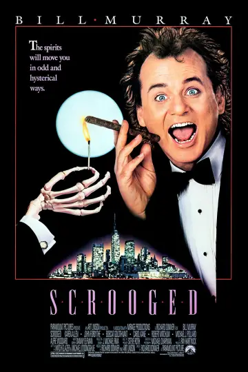 Poster to the movie "Scrooged" #869913