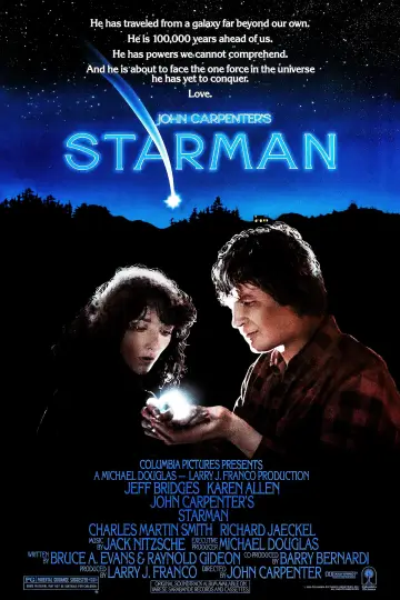 Poster to the movie "Starman" #874999