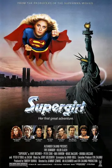 Poster to the movie "Supergirl" #124122