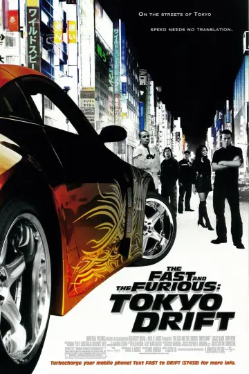 Poster to the movie "The Fast and the Furious: Tokyo Drift" #285759