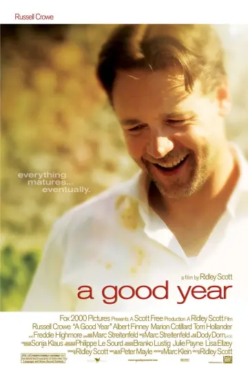 Poster to the movie "A Good Year" #860476