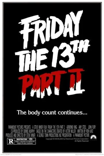 Poster to the movie "Friday the 13th Part 2" #665887