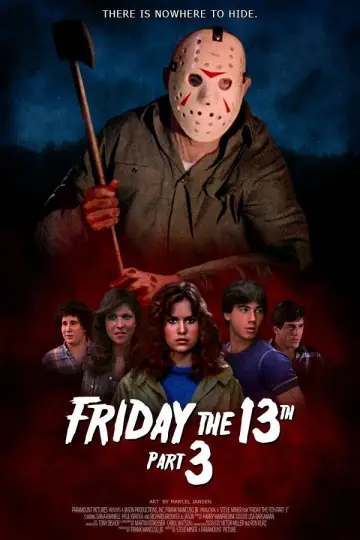 Poster to the movie "Friday the 13th Part III" #680926