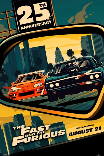 Poster to the movie "The Fast and the Furious" #1206019