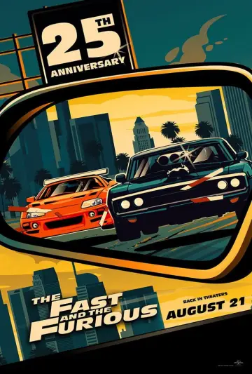 Poster to the movie "The Fast and the Furious" #1214801