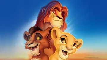 Backdrop to the movie "The Lion King II: Simba