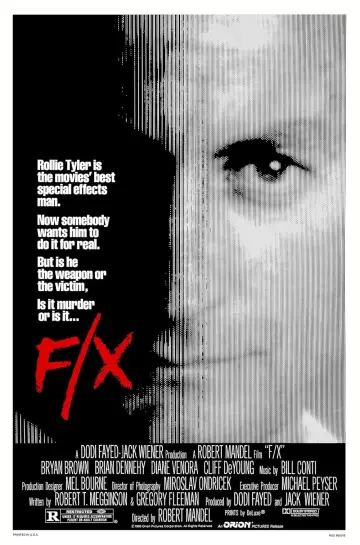 Poster to the movie "F/X" #901191