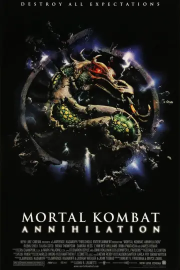Poster to the movie "Mortal Kombat: Annihilation" #830094
