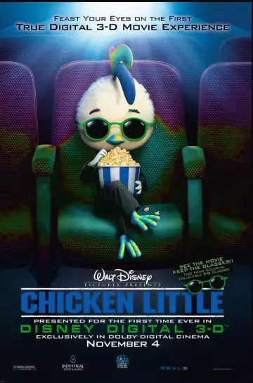 Poster to the movie "Chicken Little" #914422