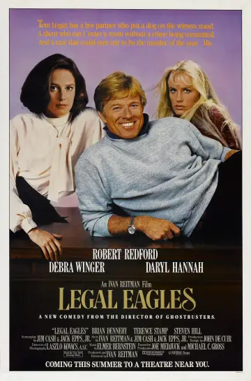 Poster to the movie "Legal Eagles" #1053988