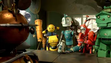 Backdrop to the movie "Robots" #284736